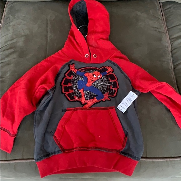 Boys Disney Store Spider-Man Sweatshirt - Picture 1 of 2